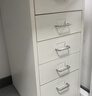 法卡威鐵藝收納柜客廳臥室少女多層抽屜柜女孩可愛(ài)斗柜落地式組合儲物柜 白色六抽 自行組裝 曬單實(shí)拍圖