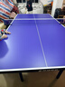 凱捷質(zhì)造（KAIJIE）乒乓球桌室內家用可折疊移動(dòng)式專(zhuān)業(yè)比賽標準乒乓球臺 帶滾輪 KJ016-30標準款 曬單實(shí)拍圖