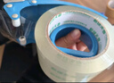 宜之選持久高粘打包封箱透明膠帶 45mm*60m*50μm*12卷 足米足寬加厚物流包裝密封搬家辦公家用寬膠帶大 曬單實(shí)拍圖