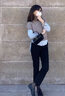 浪莎黑色西裝褲女新款小個(gè)子休閑褲寬松顯瘦哈倫褲職場(chǎng)通勤正裝西褲女 曬單實(shí)拍圖