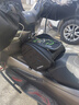 洛克兄弟踏板摩托車(chē)油箱包前置硬殼摩旅三角包NMAX PCX 佛沙 XMAX 黑色 曬單實(shí)拍圖