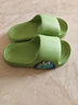 果洛菲恐龍兒童拖鞋男童夏季家居防滑中大女童eva涼拖男孩外穿綠色34-35 曬單實(shí)拍圖