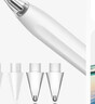 Smorss適用華為星閃手寫(xiě)筆筆尖頭M-Pencil Pro（第三/二代）筆尖替換備用華為筆頭防滑阻尼防滑透明-4個(gè) 曬單實(shí)拍圖