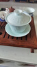觀(guān)復博物館：大宋風(fēng)華素肌玉骨影青系列蓋碗 品茗茶具景德鎮青白釉瓷器功夫茶辦公居家招待賓客禮品 福祿萬(wàn)代（影青）蓋碗 曬單實(shí)拍圖