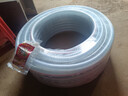 水管軟管澆水4分6分1寸洗車(chē)防凍牛筋管家用自來(lái)澆水塑料水管加厚 升級款-加厚6分管50米+2個(gè)卡箍 曬單實(shí)拍圖