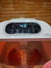 美的（Midea）泡腳桶殺菌足浴盆加熱暖腳自動(dòng)按摩保暖洗腳盆熏蒸暖泡噴淋生日禮物送男女友送媽媽實(shí)用 ZL310 曬單實(shí)拍圖