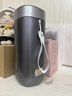 摩動(dòng)電熱水壺純鈦燒水壺 便攜式商務(wù)出差旅行燒水杯沖奶泡茶650ml恒溫全自動(dòng)一體保溫加熱杯 0.65L 黑色MD-DSB02B 曬單實(shí)拍圖