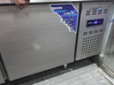 榮事達冷藏操作臺冰柜工作臺商用冷藏冷凍兩用雙溫保鮮水吧臺冷柜廚房不銹鋼臺面冰箱一體柜80cm寬 冷藏丨1.8*0.8*0.8M【銅管低耗】 曬單實(shí)拍圖