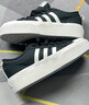 adidas NIZZA PLATFORM厚底增高運動(dòng)帆布鞋女阿迪達斯三葉草 一號黑/白   36 曬單實(shí)拍圖