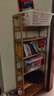 安爾雅書(shū)架落地169cm多層楠竹簡(jiǎn)易書(shū)柜置物架儲物收納架 6層70 曬單實(shí)拍圖