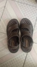 卡帝樂(lè )鱷魚(yú)涼鞋男真皮夏季2025新款防臭沙灘鞋男士休閑開(kāi)車(chē)鞋防滑涼拖鞋防水 棕色 39 曬單實(shí)拍圖