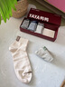 鴨鴨【100%純棉】襪子男春夏10A抗菌防臭襪耐磨吸汗中筒運動(dòng)休閑男襪 曬單實(shí)拍圖