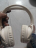 聯(lián)想（Lenovo）【頂配旗艦】無(wú)線(xiàn)頭戴式藍牙耳機電競游戲降噪高音質(zhì)音樂(lè )聽(tīng)力網(wǎng)課電腦PC有線(xiàn)耳麥長(cháng)續航 LS103米色 曬單實(shí)拍圖