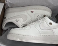 耐克 女空軍一號 AF1 運動(dòng)板鞋馬年限定脫韁系列 IQ1143-100白36.5 曬單實(shí)拍圖