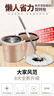 加厚雙驅動(dòng)免手洗拖把旋轉拖把桶托布墩布桶拖布家用拖地桶拖布桶 卡其色【全鋼高配加厚 升級帶洗滌瓶】 含3塊拖布 曬單實(shí)拍圖