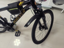 永久山地車(chē)自行車(chē)男越野單車(chē)禧瑪諾變速賽車(chē)26英寸黑金鋁架27速油碟 曬單實(shí)拍圖