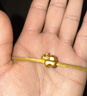 周生生黃金轉運珠 足金生肖馬串珠 單顆定價(jià) 萌馬進(jìn)寶95878C 曬單實(shí)拍圖