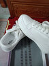 金利來(lái)（Goldlion）女鞋板鞋女簡(jiǎn)約平底休閑鞋運動(dòng)小白鞋女 G601320216米白35 曬單實(shí)拍圖
