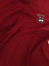 名創(chuàng  )優(yōu)品（MINISO）220G短袖t恤男重磅純棉上衣休閑寬松夏季百搭半袖潮 酒紅 L 曬單實(shí)拍圖