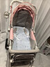 奔昂 嬰兒推車(chē)可坐可躺輕便避震寶寶折疊嬰兒車(chē)雙向BB童車(chē)手推車(chē) 升級藕粉+一鍵單手收+可坐躺+可雙向推行+四輪高配 曬單實(shí)拍圖