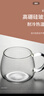 憶壺茶 YIHUTEA 小茶杯玻璃杯子耐熱品茗杯帶把功夫品茶杯120ml2只裝 曬單實(shí)拍圖