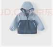 戴維貝拉（DAVE＆BELLA）風(fēng)衣外套男童春裝兒童防水夾克外出男寶上衣 曬單實(shí)拍圖