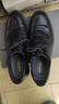 奧康（Aokang）系帶舒適大底純色商務(wù)正裝透氣男士皮鞋 黑40碼 曬單實(shí)拍圖