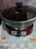 榜一鳴電炒鍋不粘鍋分體式凹面火鍋家用蒸煮煎炸燉涮新款定時(shí)插電多功能炒菜專(zhuān)用一鍋多用2100W大功率 鑄鐵款32cm帶一個(gè)籠 曬單實(shí)拍圖