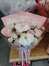 領(lǐng)香鮮花速遞蝴蝶蘭玫瑰混搭花束生日禮物送女友全國同城配送 粉玫瑰蝴蝶蘭混搭花束 曬單實(shí)拍圖