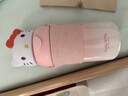 三麗鷗（SANRIO）凱蒂貓HelloKitty公仔背帶保溫杯316不銹鋼吸管皮套生日禮物560ml 曬單實(shí)拍圖