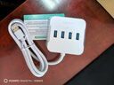 山澤USB3.0分線(xiàn)器擴展塢 高速4口HUB集線(xiàn)器拓展塢筆記本電腦一拖多轉換轉接頭延長(cháng)線(xiàn)Type-C供電HUB11-3 曬單實(shí)拍圖