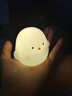 卡通小雞仔小夜燈高顏值臥室可愛(ài)裝飾發(fā)光玩具兒童生日分享小禮物 小雞仔/白色 曬單實(shí)拍圖