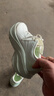 安踏葉子5丨革面防潑水跑步鞋女厚底增高運動(dòng)鞋減震回彈慢跑鞋旅游鞋 曬單實(shí)拍圖