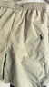 啄木鳥(niǎo)夏季男士速干透氣五分褲打孔休閑百搭簡(jiǎn)約刺繡短褲 25533卡其綠色 2XL 約155-170斤 曬單實(shí)拍圖