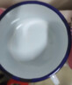 老式搪瓷碗學(xué)生宿舍泡面碗加厚超大容量家用復古風(fēng)帶蓋帶把柄飯缸 為人民服務(wù)（泡面碗） 1600ml 曬單實(shí)拍圖