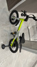 酷騎兒童自行車(chē)F1 14寸鎂合金輕便避震充氣胎初學(xué)者輔助輪2-6歲酷騎綠 曬單實(shí)拍圖