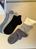 大嘴猴100%純棉襪子男士春夏季舒適款防臭透氣防掉跟10A抗菌運動(dòng)襪 曬單實(shí)拍圖