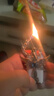 領(lǐng)界爆款手作藍瞳羽翼充氣打火機防風(fēng)雙火切換高顏值個(gè)性朋克小眾禮物 藍瞳惡魔之眼-單機（白色） 1支 曬單實(shí)拍圖