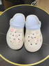 安尚芬洞洞鞋女士夏季2026新款外穿厚底eva防滑防臭足弓支撐涼拖鞋女款 白藍【小貓小魚(yú)】 36-37 標準碼（內長(cháng)235mm） 曬單實(shí)拍圖
