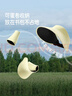 蕉下（beneunder）兒童防曬帽遮陽(yáng)帽子男女童空頂運動(dòng)防曬帽TS011 霜奶黃 50-54 曬單實(shí)拍圖