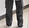 POUM男裝春秋季加絨保暖長(cháng)褲子男潮牌2026新款工裝褲男直筒休閑褲男士 SM-DS19深灰色 XL 【120-140斤】 碼偏小建議拍大一碼 曬單實(shí)拍圖