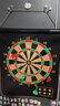 杜威克杜威克 飛鏢盤(pán)套裝兒童磁性雙面標靶大號配6支磁鐵飛鏢 17寸 曬單實(shí)拍圖