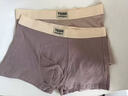 浪莎（LangSha）男士純棉內褲[10A抗菌+防螨]透氣平角褲時(shí)尚男生四角褲短褲衩褲頭 曬單實(shí)拍圖