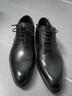 Lil Critters意大利正裝皮鞋男士時(shí)尚系帶真皮商務(wù)英倫韓版尖頭牛津黑色婚禮鞋 提醒：（運動(dòng)鞋40=皮鞋39） 40 曬單實(shí)拍圖