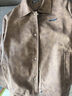 JEEP SPIRIT歐洲站麂皮絨新款外套男春秋季高品質(zhì)時(shí)尚韓版修身皮衣休閑夾克潮 卡其色 XL 曬單實(shí)拍圖