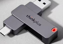 ThinkPlus聯(lián)想128GB Type-C USB3.2 雙接口U盤(pán)手機電腦通用大容量 辦公商務(wù)u盤(pán)TPU301系列 曬單實(shí)拍圖