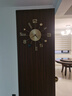 普朵鐘飾 HOME DECOR北歐輕奢鐘表簡(jiǎn)約時(shí)鐘個(gè)性創(chuàng  )意客廳免打孔掛墻藝術(shù)靜音石英鐘新款 特大號80cm 曬單實(shí)拍圖