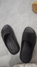 李寧（LI-NING）運動(dòng)拖鞋男女四季情侶一字拖鞋家居洗澡海邊防滑防異味外穿拖鞋 曬單實(shí)拍圖