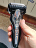 松下（Panasonic）經(jīng)典5系電動(dòng)剃須刀往復式進(jìn)口磁懸浮馬達便攜款可水洗男士刮胡刀進(jìn)口三刀頭送男士生日禮物ST3Q黑 曬單實(shí)拍圖