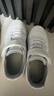 安踏童鞋小白鞋兒童運動(dòng)鞋男女同款春季新品白色低幫板鞋學(xué)生休閑鞋子 【店長(cháng)推薦】白/霧灰8088-4（男女同款） 34 鞋內長(cháng)21.5cm 曬單實(shí)拍圖
